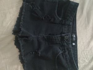 Women's destroyed shorts